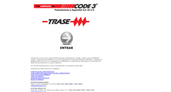 Desktop Screenshot of code3mexico.com