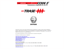 Tablet Screenshot of code3mexico.com